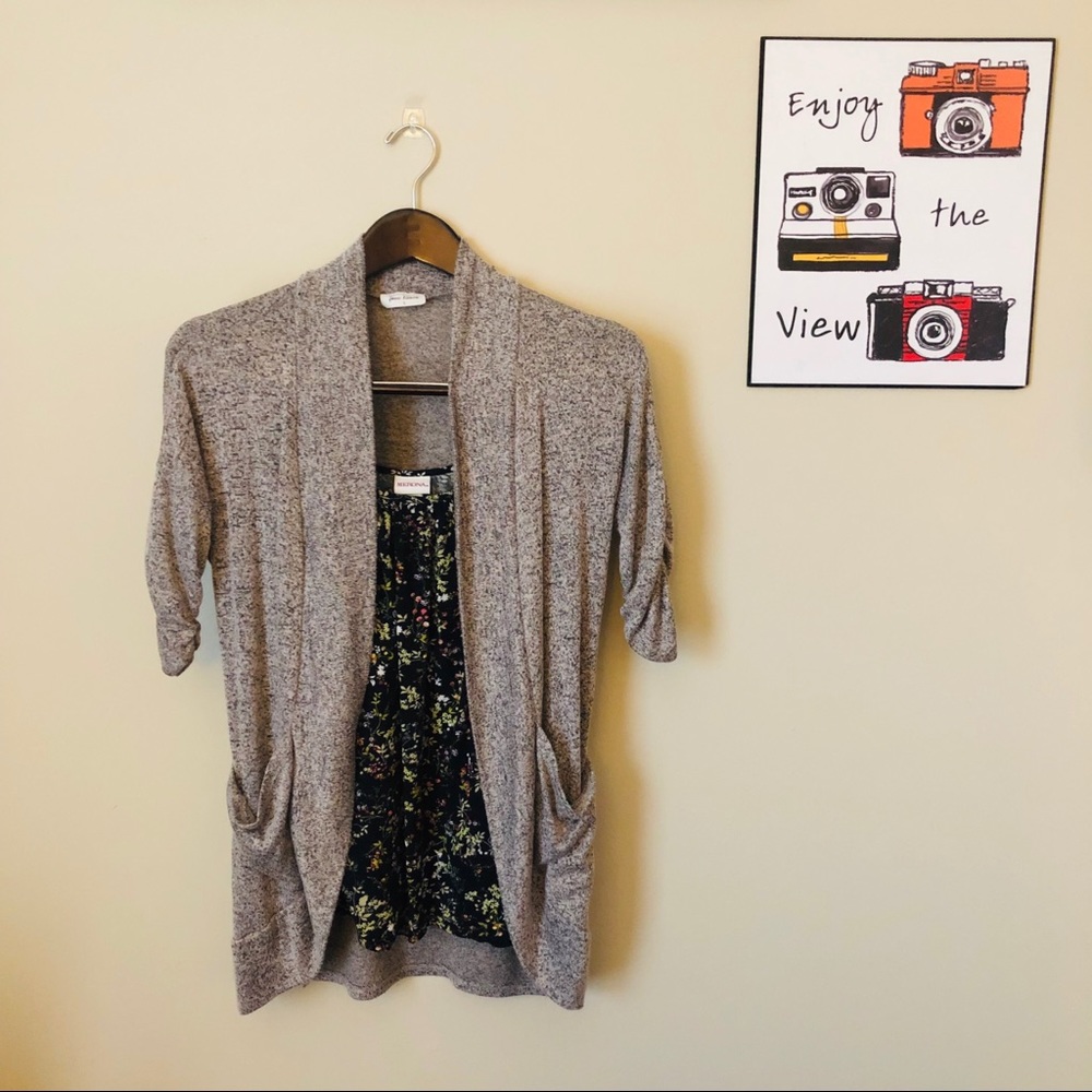 Free Kisses Quarter Length Cardigan